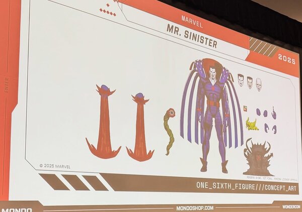 2025 WonderCon Mondo Panel – Marvel X-Men 1/6 Mr. Sinister