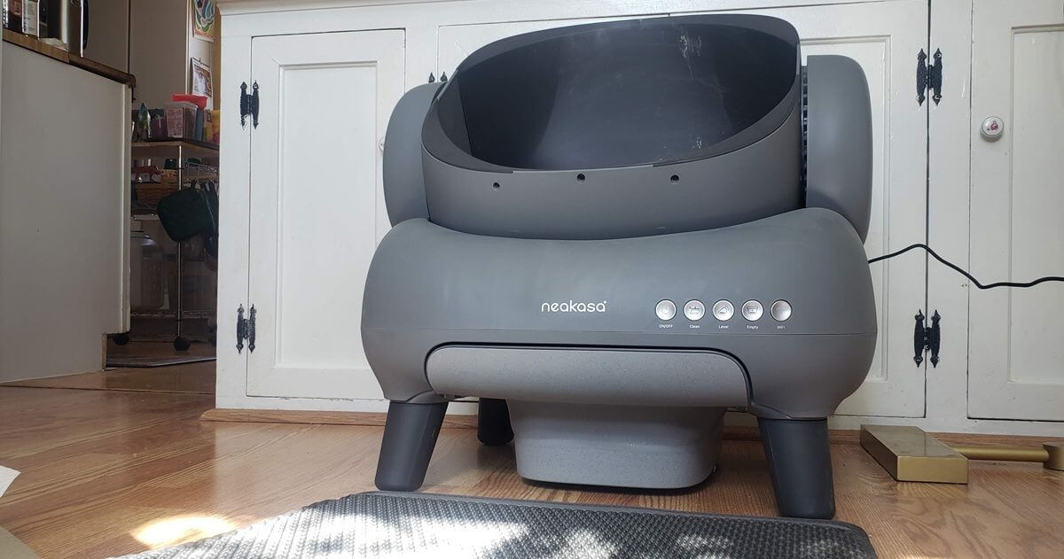 Caja de arena abierta Neakasa M1 para gatos autidixtoyant