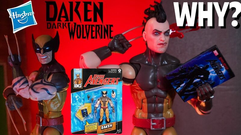 Marvel Legends Retro Daken Action Figure 2025 Video Review And Images