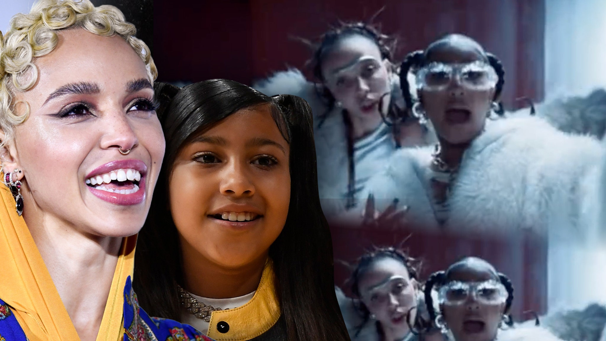 North West apareció en el nuevo clip FKA Twigs, Raps in Japanese
