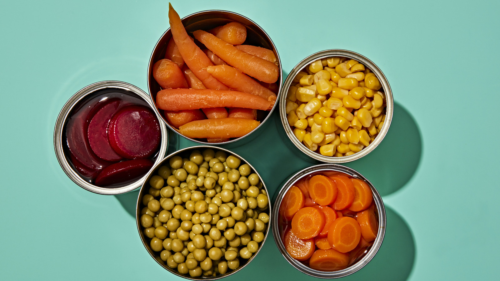 Evite estas verduras enlatadas que eviten los chefs