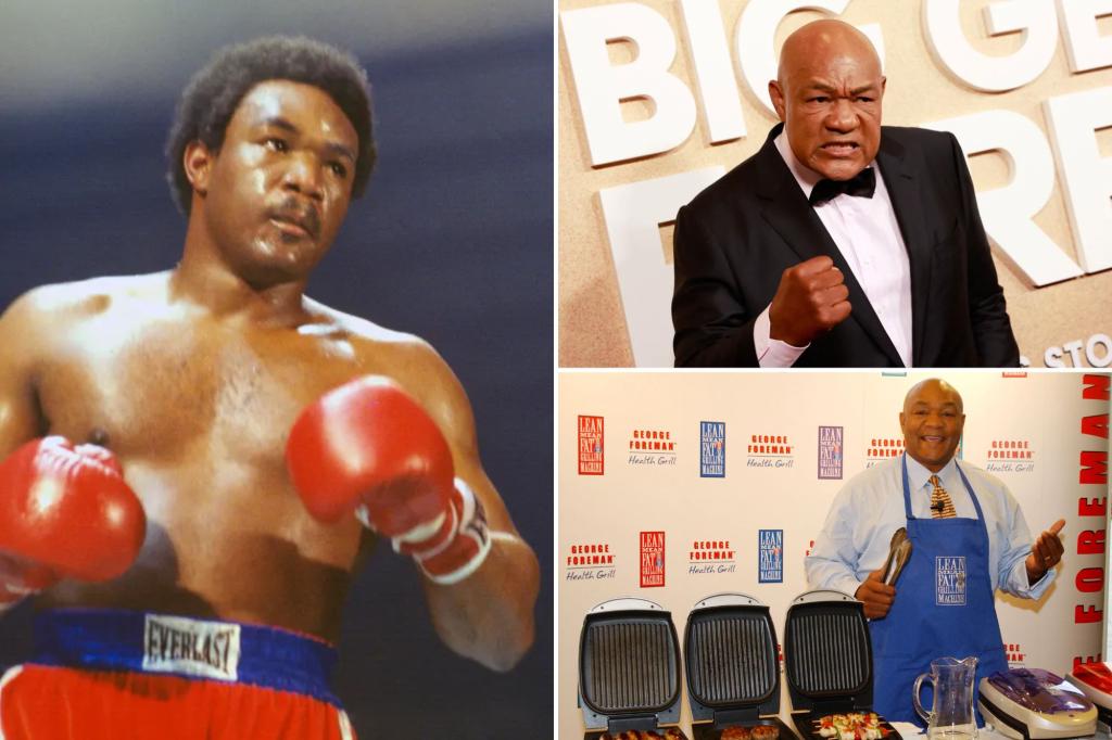 George Foreman, leyenda del boxeo estadounidense y empresario, murió a los 76 años