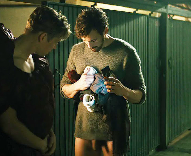 Florian David Fitz Pene expuesto y escenas desnudas