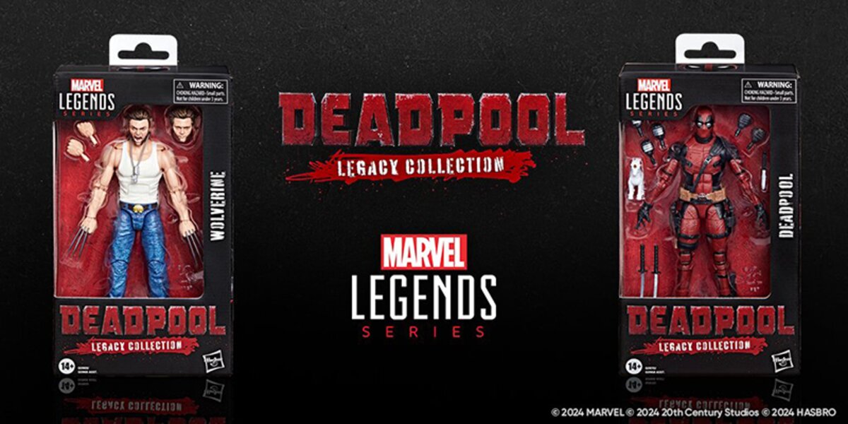 In-stock Alert: Hasbro Marvel Legends Series Deadpool Legacy Collection Figures Wave 1 Set of 2