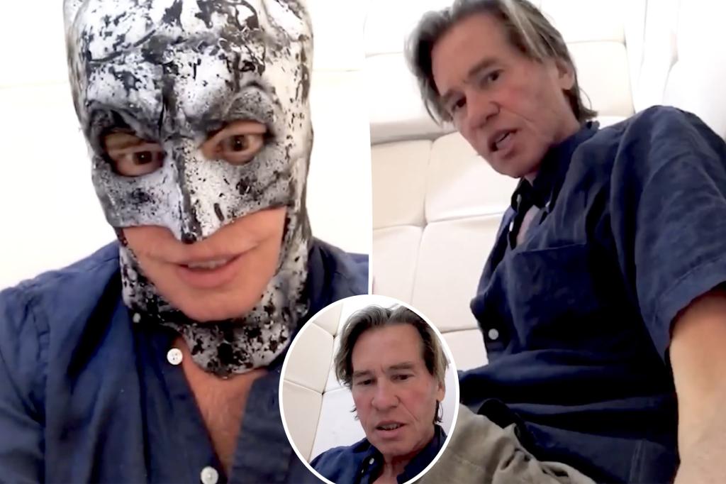 Val Kilmer dons Batman mask in nostalgic final Instagram post weeks before death at 65