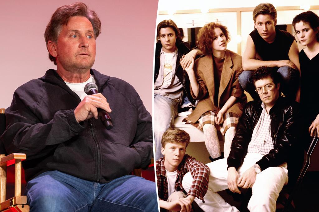 Emilio Estévez estaba en auge cuando conoció al elenco de “ Breakfast Club ”
