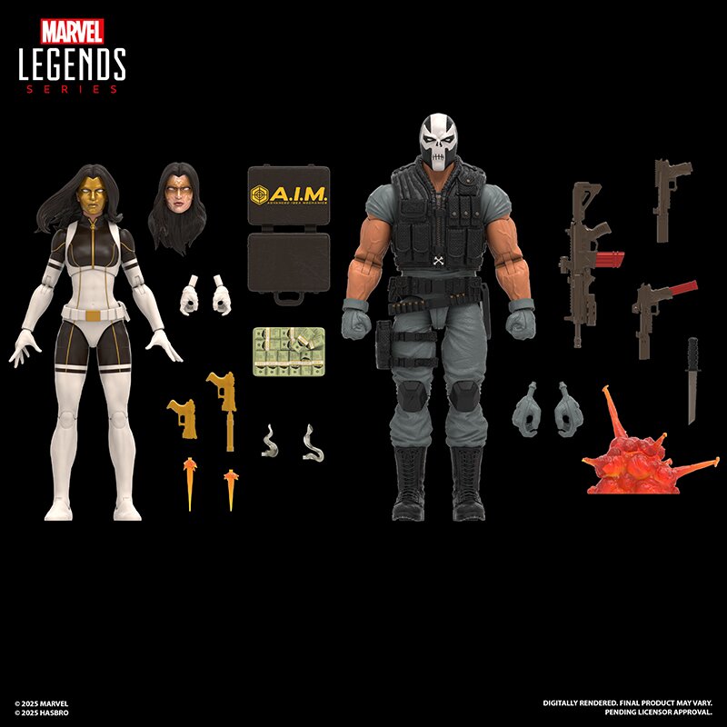 Update: Marvel Legends Series Amazon Exclusive Crossbones & Madame Masque 2-Pack