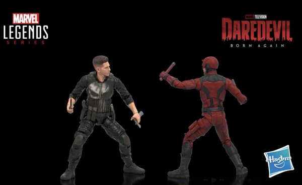 New Looks At The Daredevil: Born Again Marvel Legends Daredevil And Punisher Figures