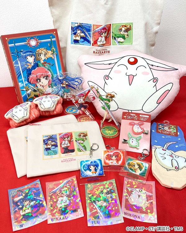 “Magical Knight Ray Earth” colabora con gracias Mart ♪ Shido Hikari, Ryusaikai, Houuji y Mokona son objetos nostálgicos y emocionales
