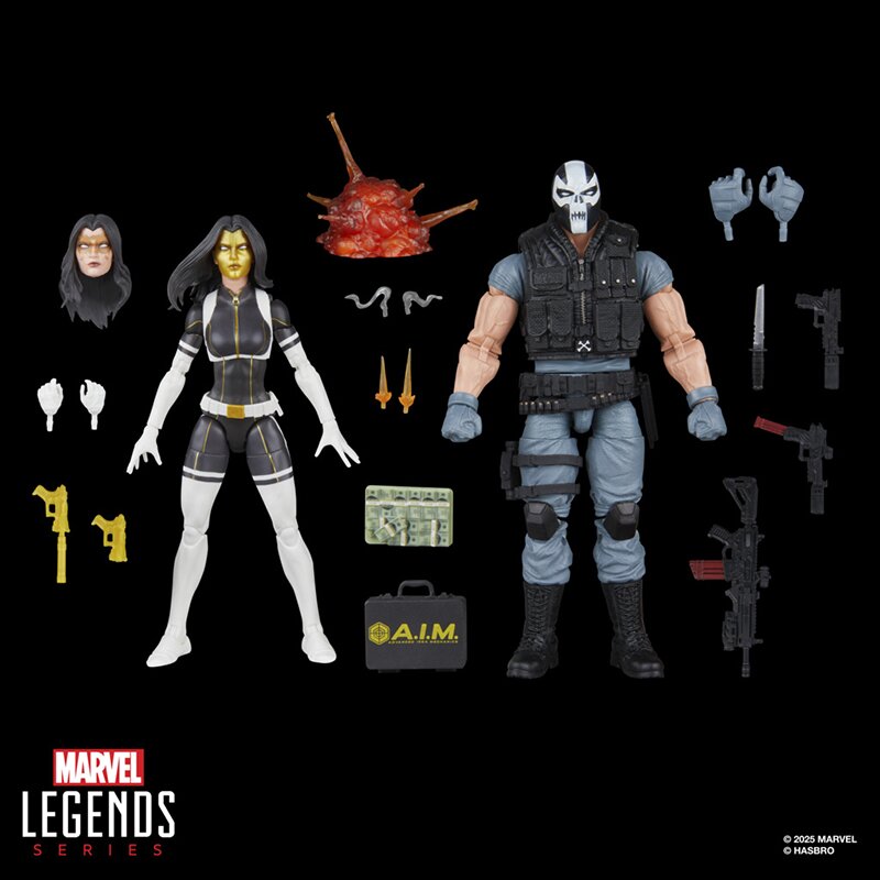 Official Images: Marvel Legends Series Amazon Exclusive Crossbones & Madame Masque 2-Pack