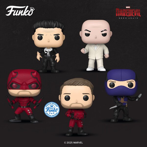 Pre-order Alert: Funko Daredevil Born Again POP! Vinyl Figures