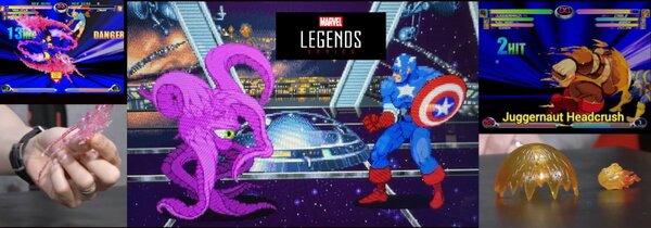 Hasbro Marvel Legends Marvel Vs. Capcom Figures Without The Capcom!?!