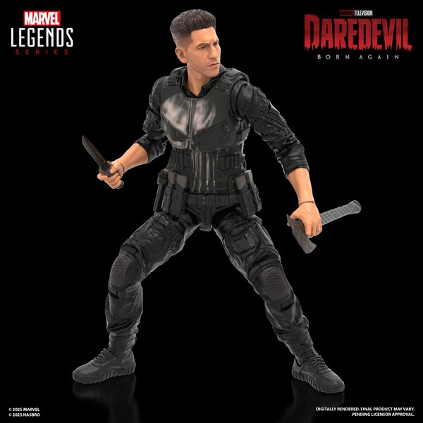 Marvel Legends Daredevil: Born Again Punisher Figure Revealed