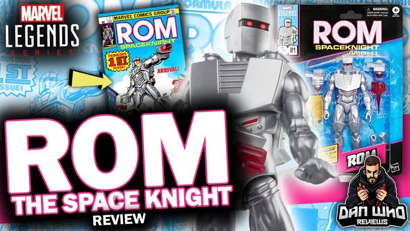 Marvel Legends Rom The Space Knight (Mini Comic Wave) 2025 Video Review Anc Images