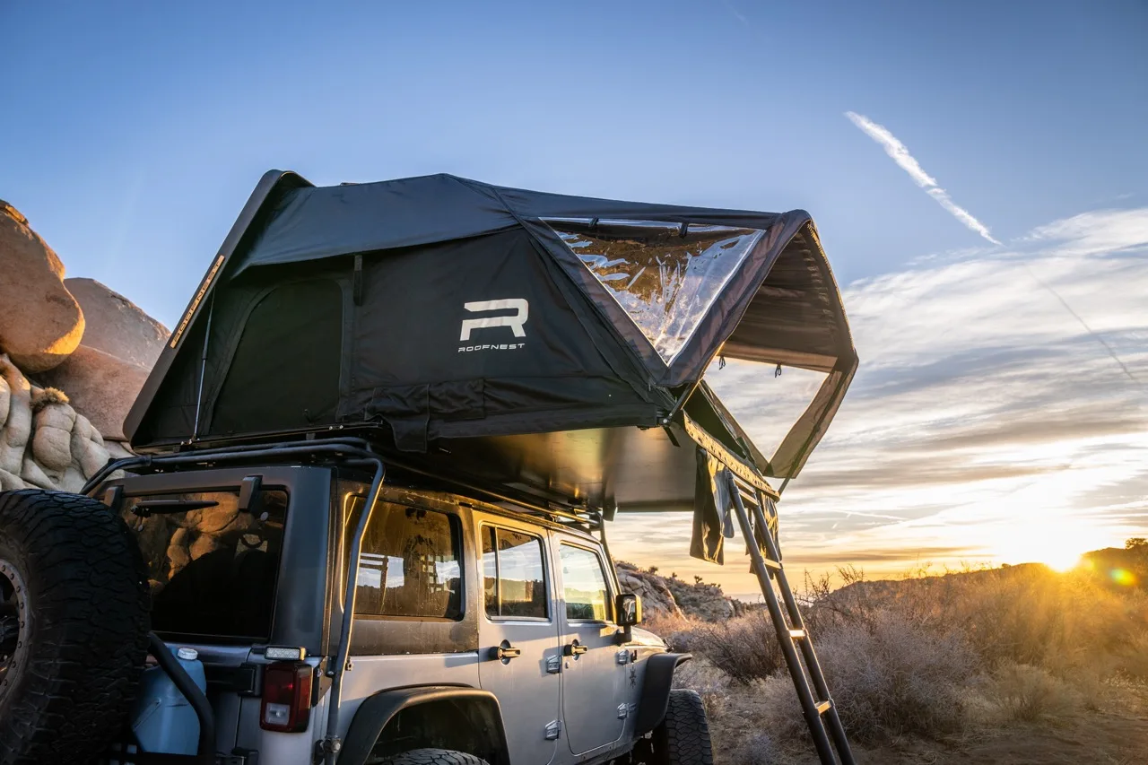 Roofnest Condor 2 XXL Air es la carpa en la azotea más grande del mundo