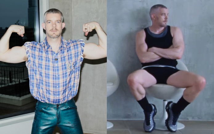 Russell Tovey de Looking muestra sus enormes bíceps en una nueva sesión de vapor