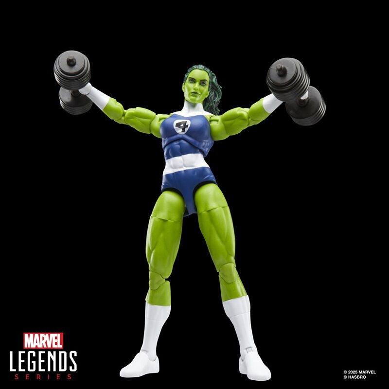 Official Images: Marvel Legends Series Fantastic Four Retro Cardback She-Hulk Figure