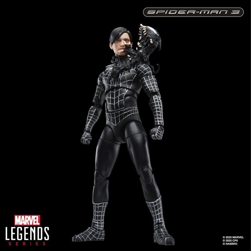 Official Images: Hasbro Marvel Legends Series Spider-man 3 Symbiote Spider-Man Figure