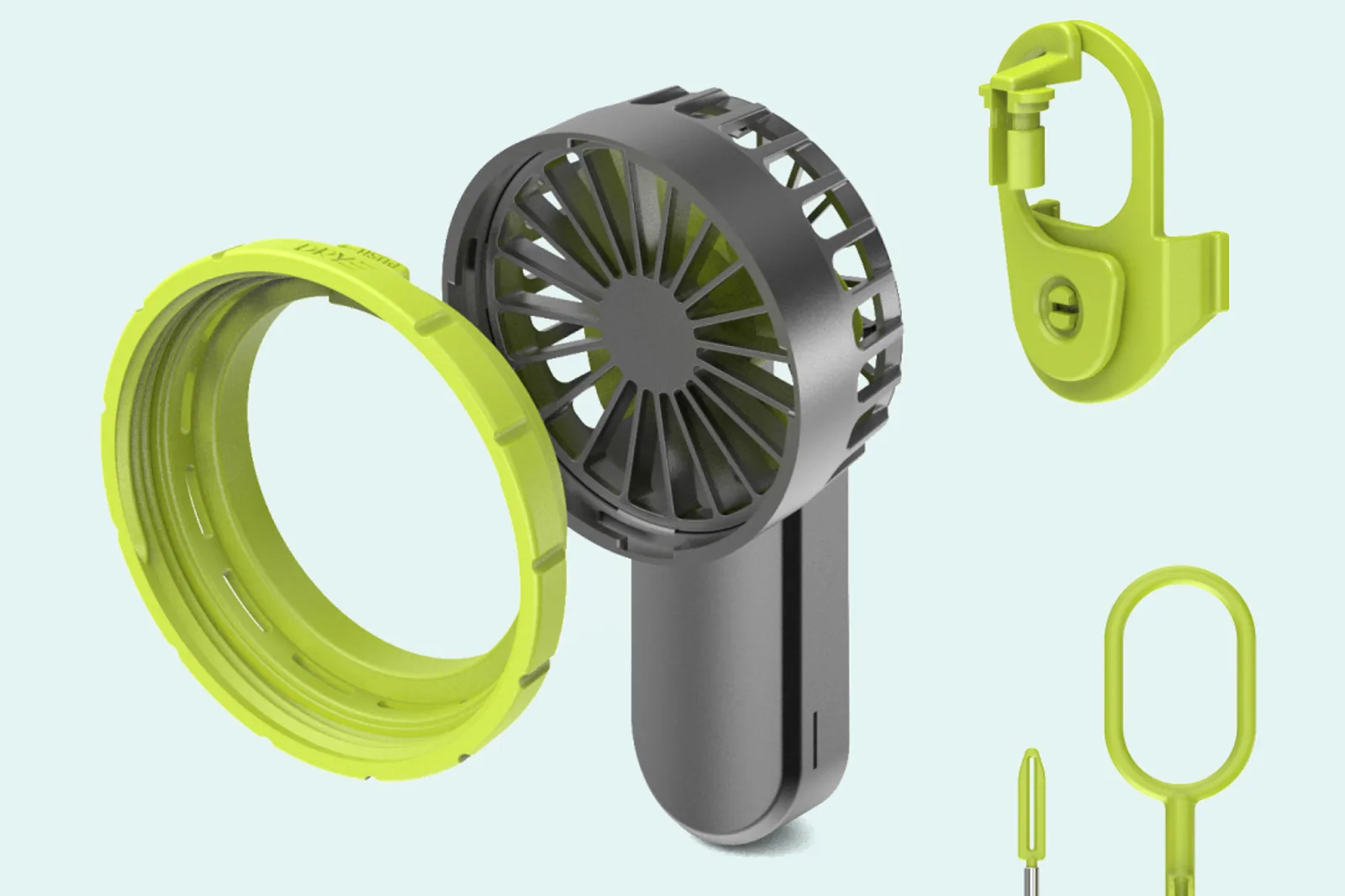 El ventilador de seco tiene como objetivo hacer que los depósitos de paquete de hidratación de limpieza sean fácilmente