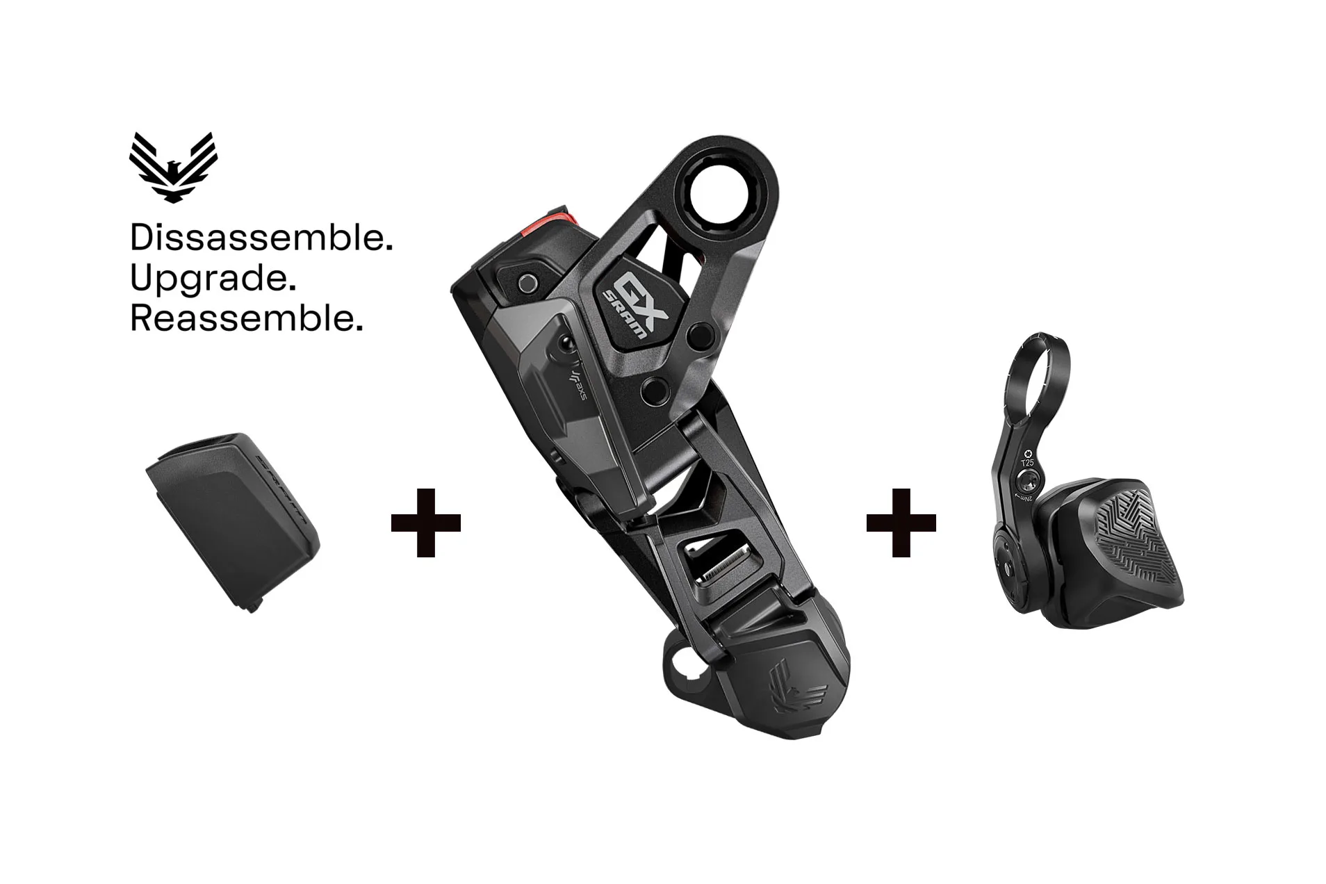 SRAM lanza el kit de actualización inalámbrica de ejes de nicho para transmisiones MTB de tipo t mecánica