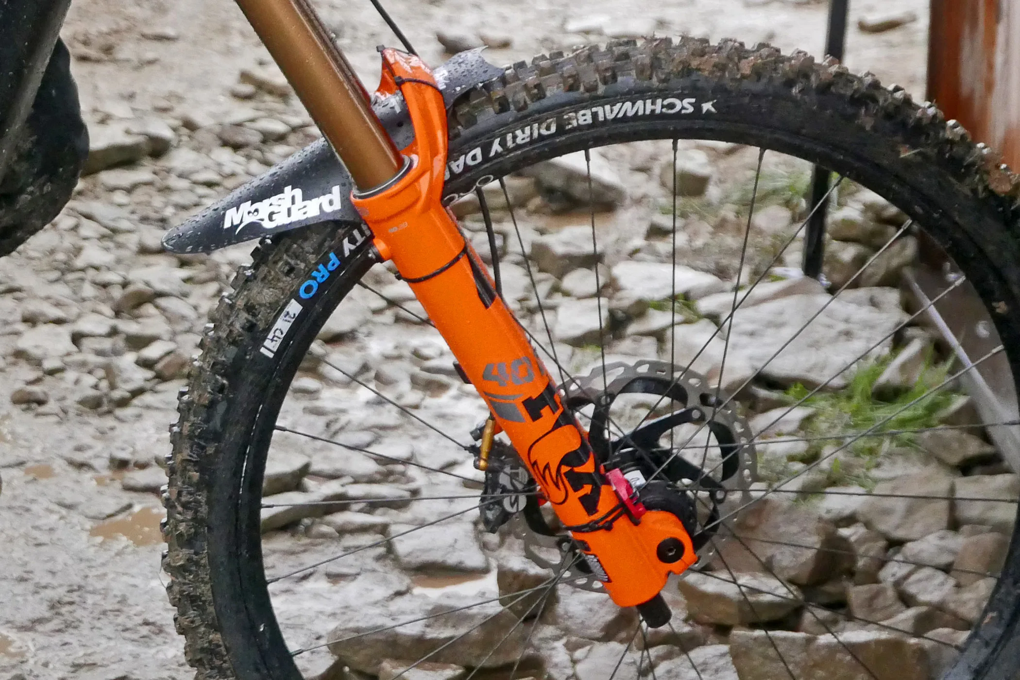 Manchado: New Schwalbe Dirty Radials gobierna la copa del mundo húmedo DH para Seagrave y Bruni Wins