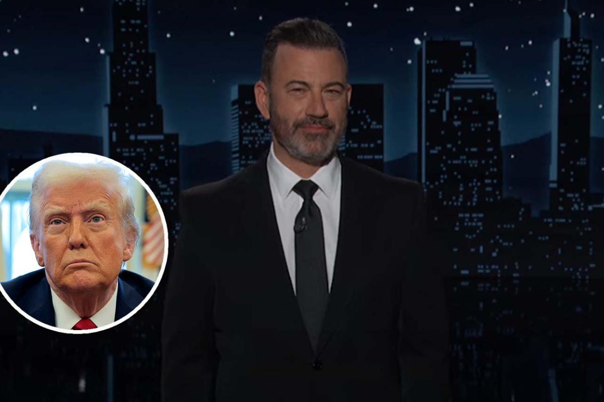 Jimmy Kimmel no puede resistirse a atacar a Donald Trump incluso al anunciar el nacimiento de su primera nieta: “No sales con ella en 21 años”