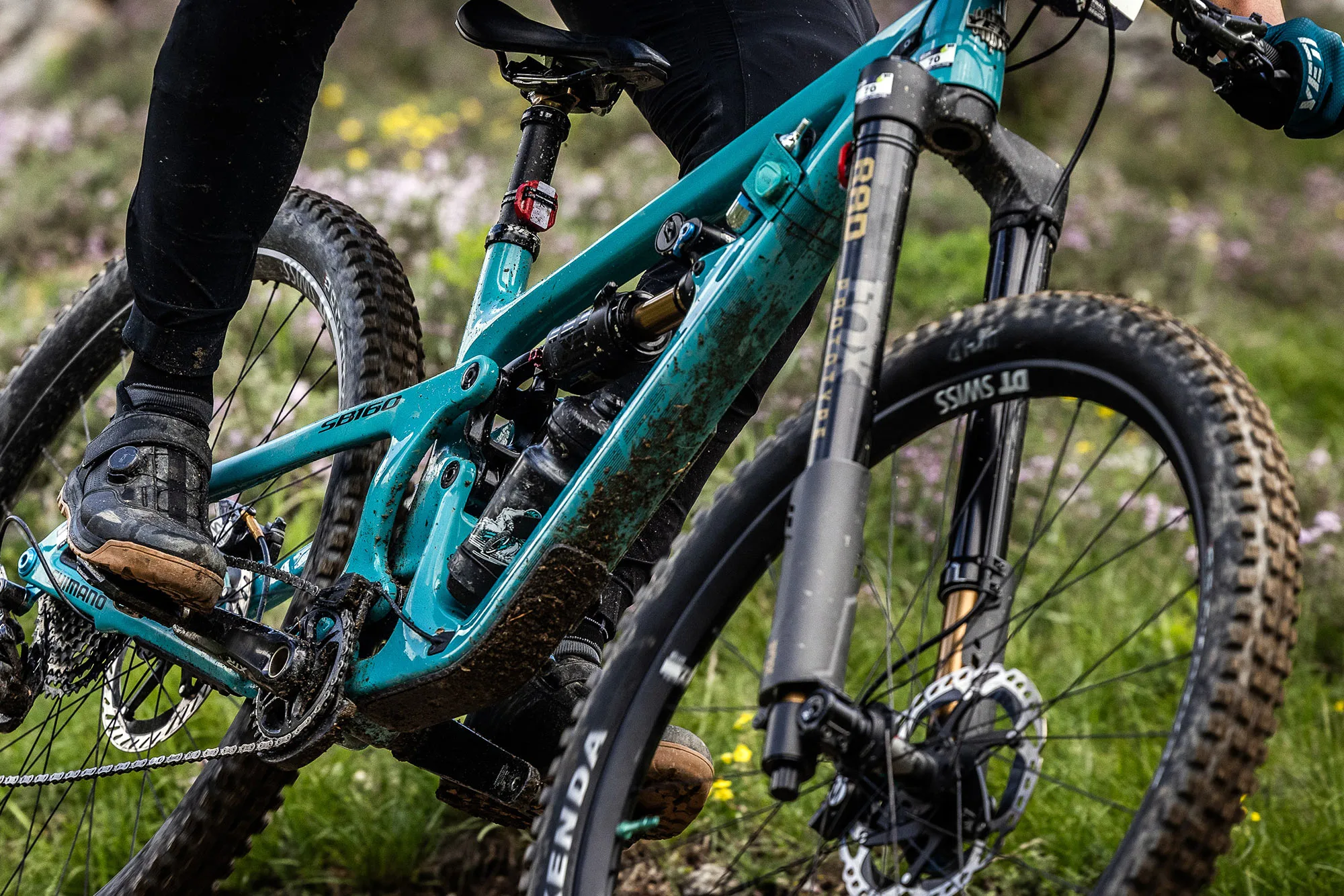 ¡Primero look! Fox Podio Invertido Single Crown Enduro Fork