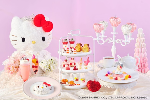 “Sanrio” Princesa Hello Kitty y Tea Party ♪ Té de la tarde con emocionantes dulces