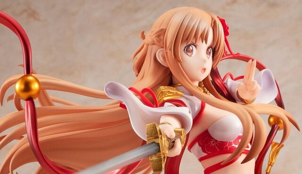 ¡Un atrevido vestido de batalla de estilo chino que se puede ver con tu ombligo! La fecha límite de reserva para el enfoque de escala “Asuna” 1/7 del enfoque de “SAO”