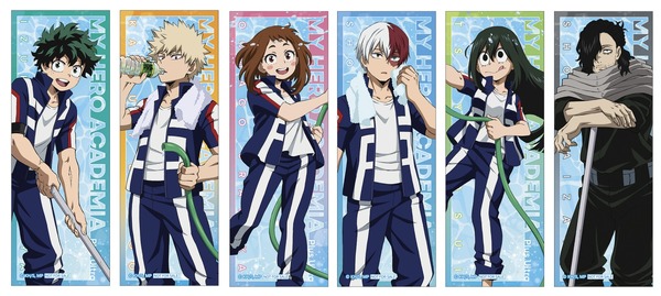 “My Hero Academia” Deku, Bakugo, Todoroki y otros limpian la piscina ♪ Los productos originales ahora están disponibles y equitativos en la animación