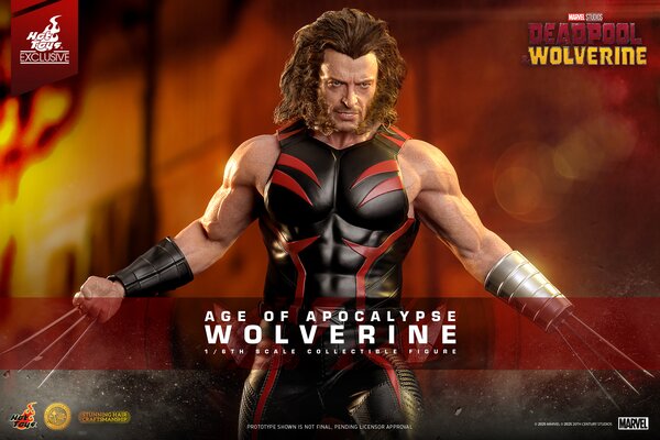 Deadpool & Wolverine – 1/6th scale Age of Apocalypse Wolverine Collectible Figure (Artisan Edition) Figure From Hot Toys