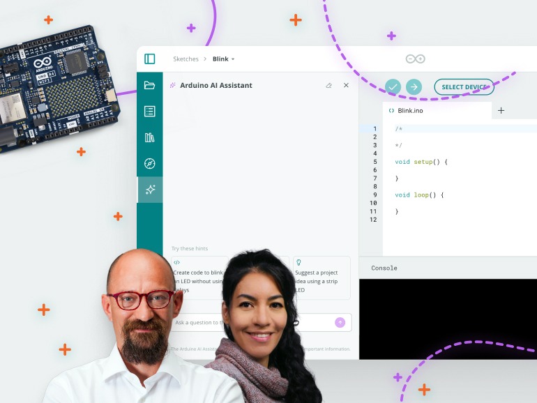 Arduino Cloud Café: Enseñanza de conceptos de codificación reales con el asistente de Arduino AI