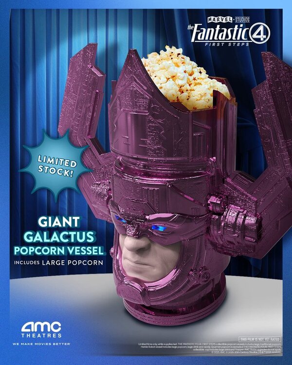 The Universes Biggest Popcorn Vessel – Galactus' Head