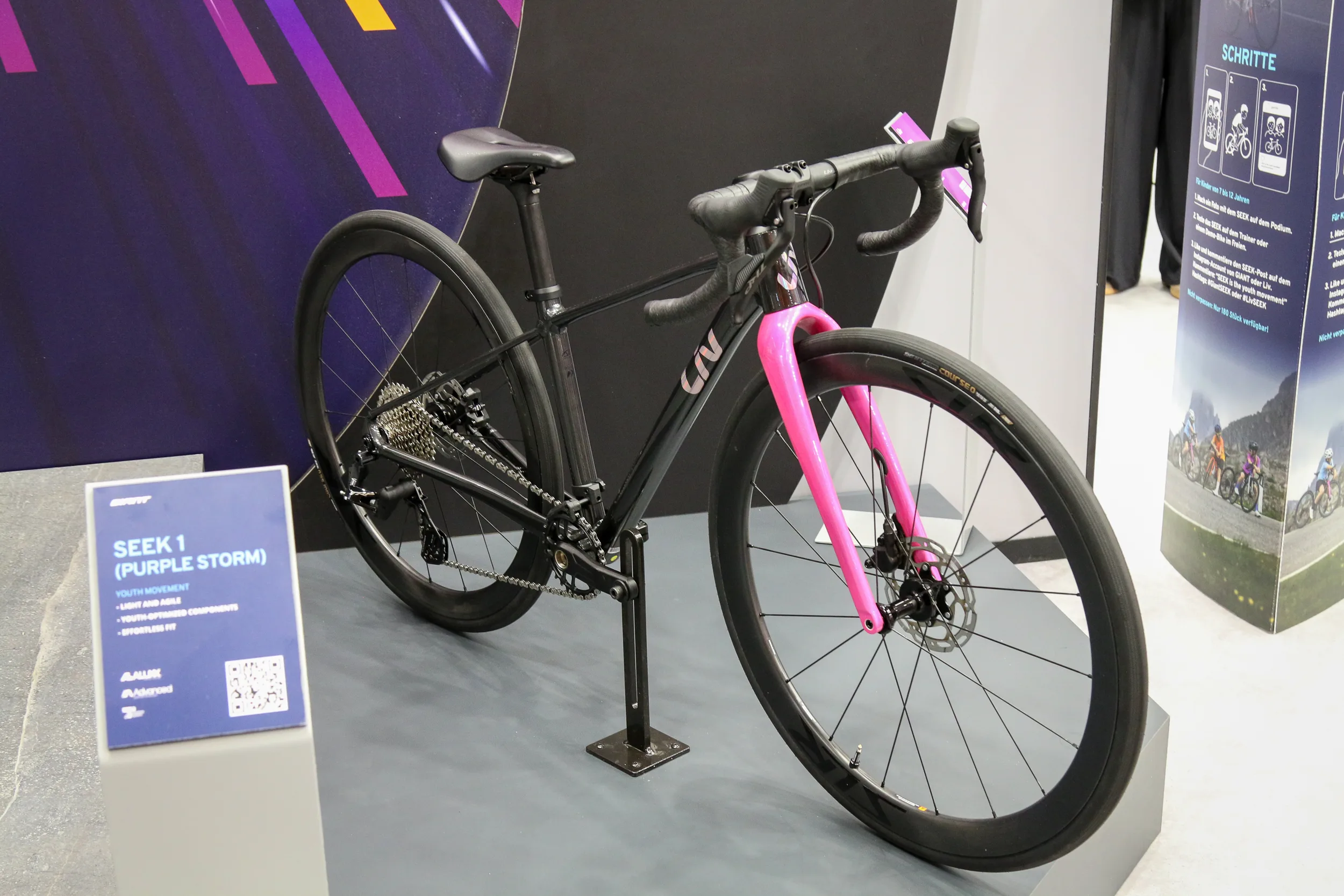 Primer vistazo: Liv Busque en la bicicleta de carretera de jóvenes con micro-shift-shifting