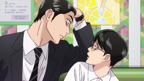 Satoshi, el director del coro del anime de verano “Karoke Go!”, De repente es llamado por un Yakuza Kyoji … Avance Cup del episodio 1