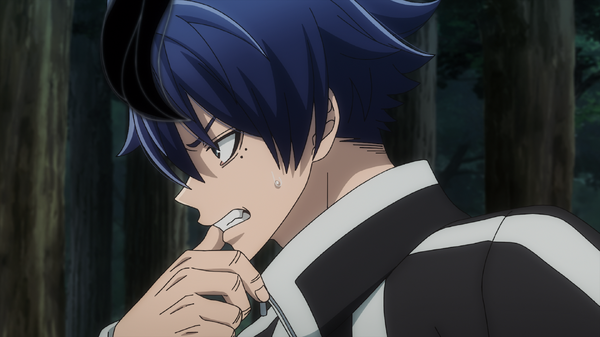 Hoki (CV Iwami Mainaka) en el anime de verano “Toggen Anaki” activa un “Titán de sangre” no controlado … precortado en el episodio 3