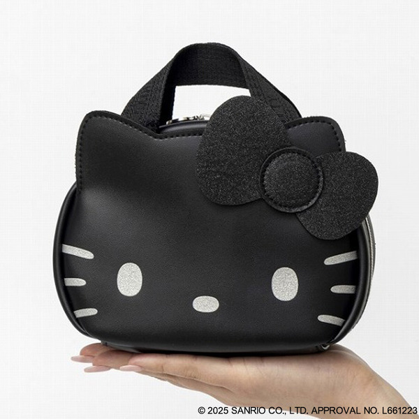 “Hello Kitty” tiene un bolsillo cosmético perezoso ♪ ¡Una correa de espejo que se puede cambiar rápidamente! Nuevos artículos de colaboración ahora disponibles