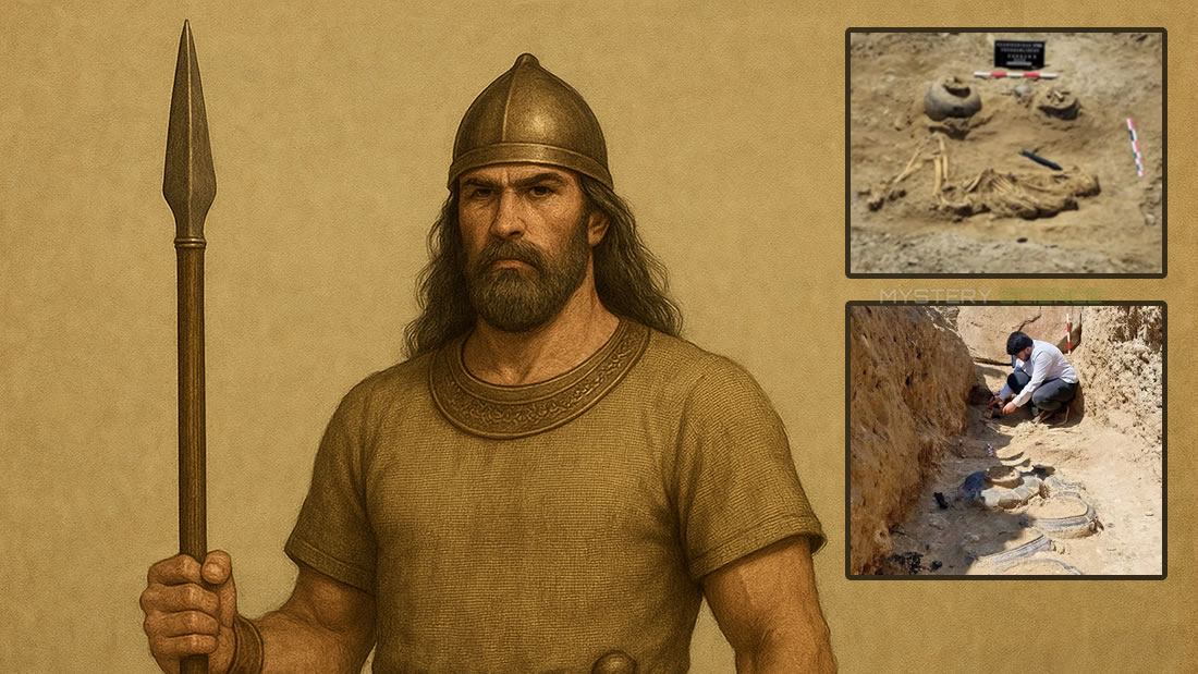 They find a tomb of 3,800 years ago when a warrior almost two meters high – Mystery Science