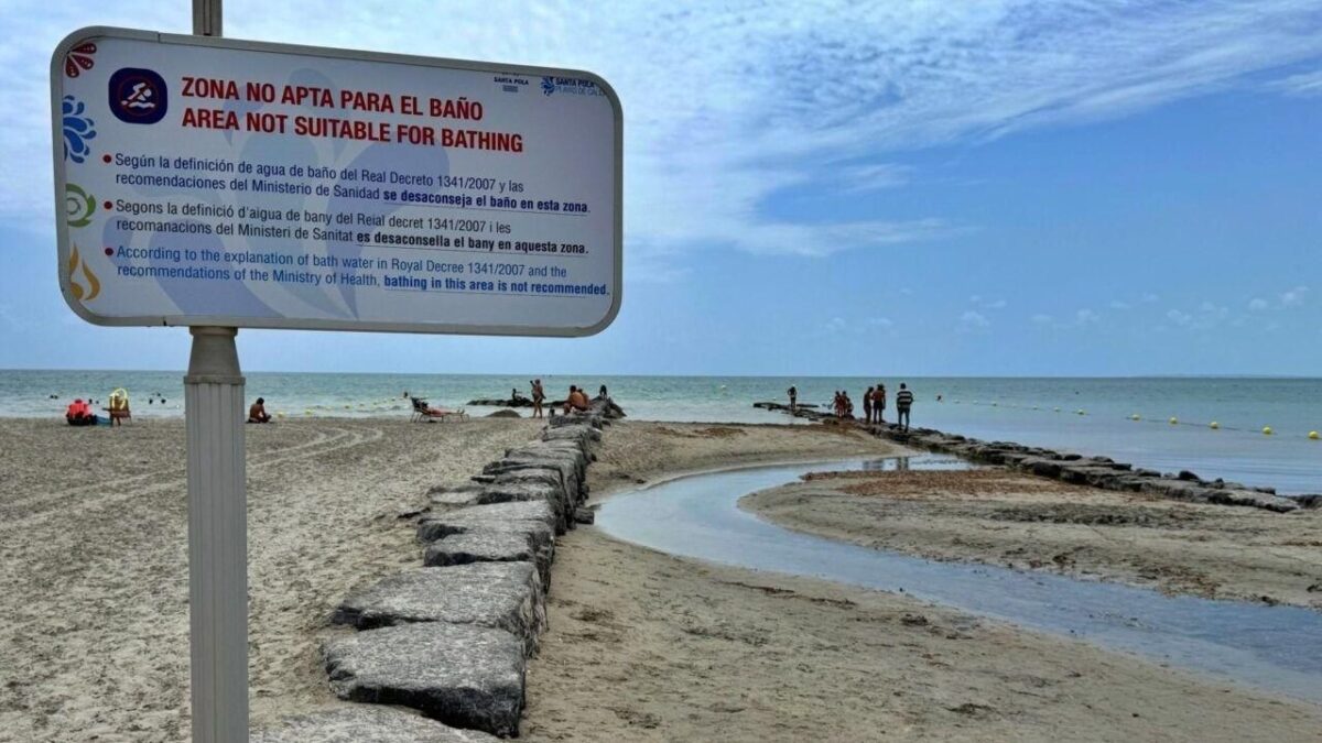 Aceștia restricționează baia pe plajele din Alboraia și Santa Pola pentru o calitate slabă a apei
 – Știri din Valencia