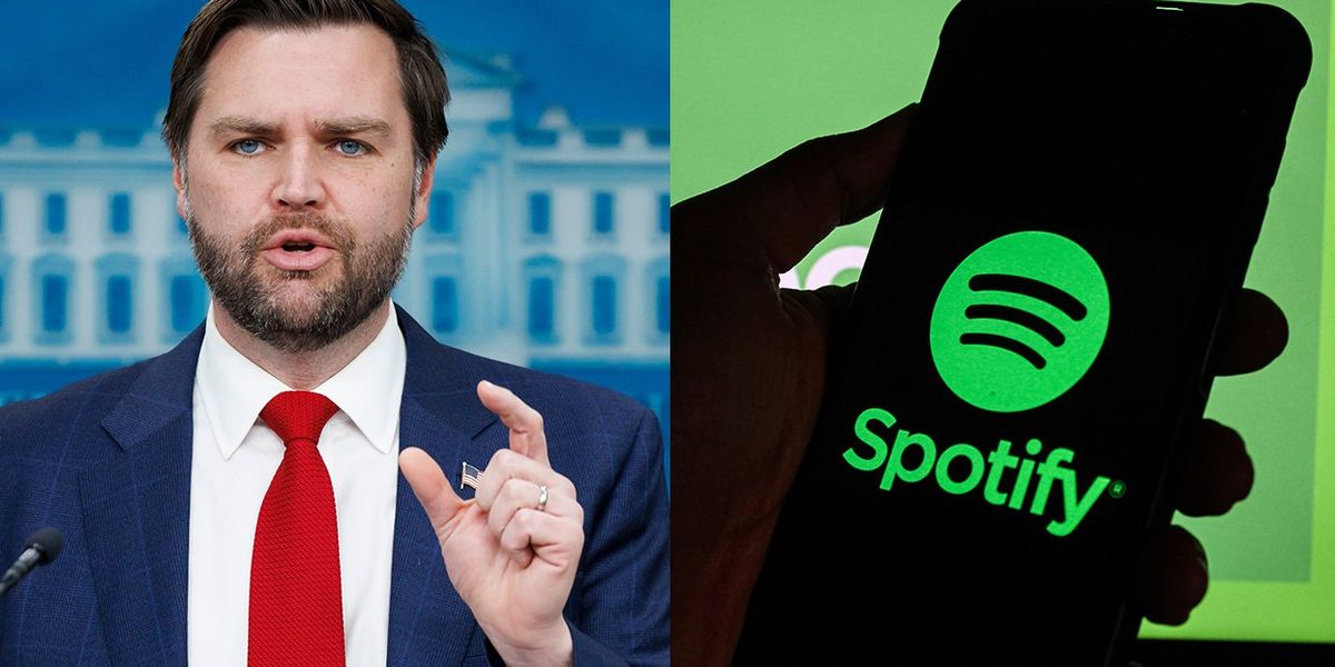 La lista de reproducción de Spotify filtrada de JD Vance está llena de himnos gay